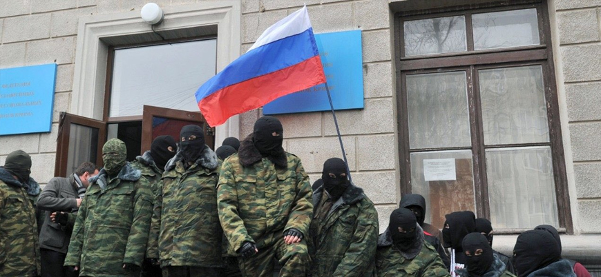 Russia invading Crimea