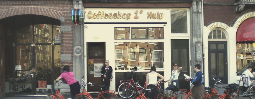 Amsterdam best coffeshops 1e hulp