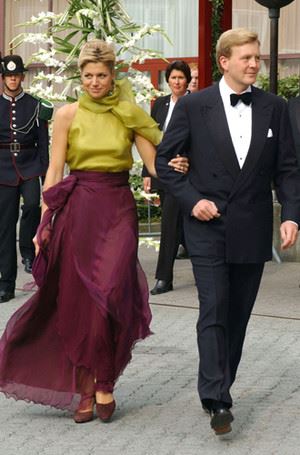 At the wedding of Princess Martha Louise of Norway