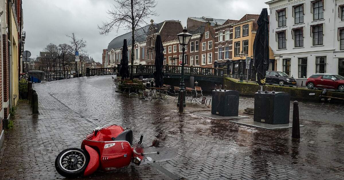 Netherlands Eunice Storm Red Alert
