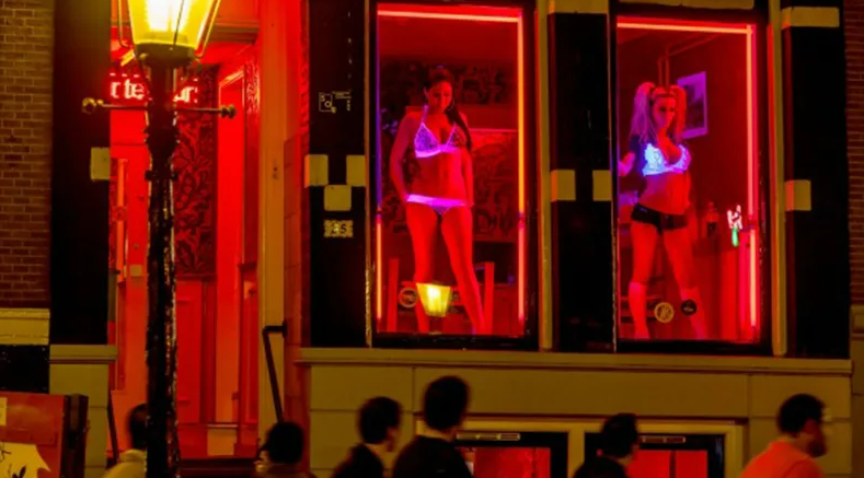 In Which Region Is The Red Light District? 