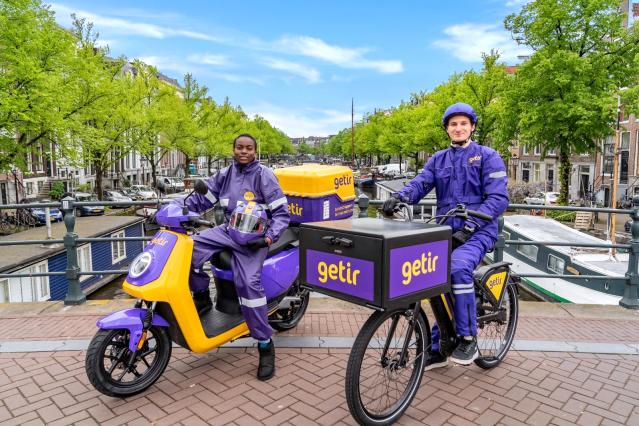 getir amsterdam bike delivery