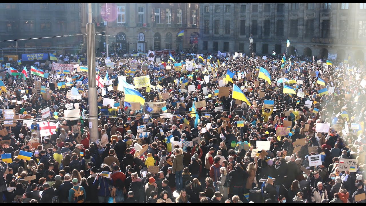 Amsterdammers gather for Ukraine tomorrow