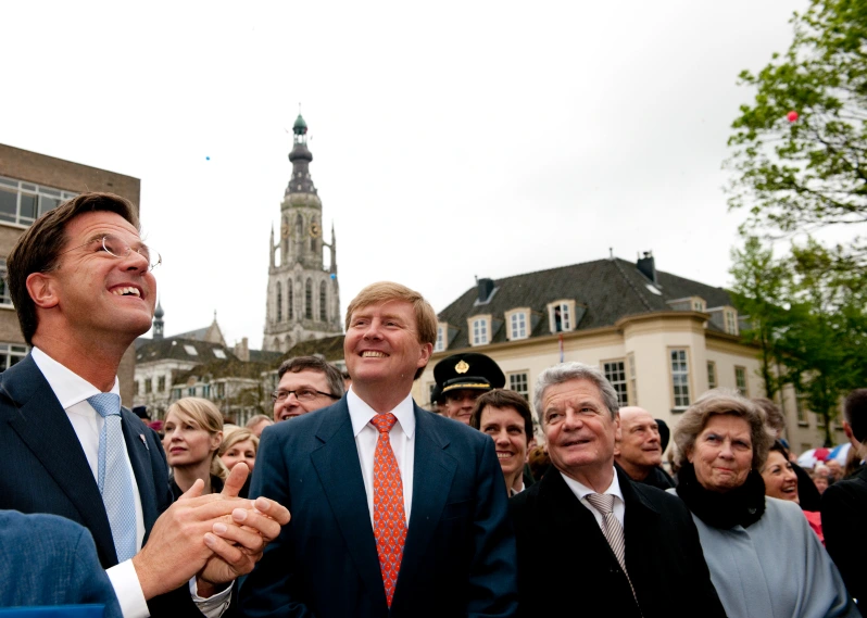 bevrijdingsdag rutte and king willem 1