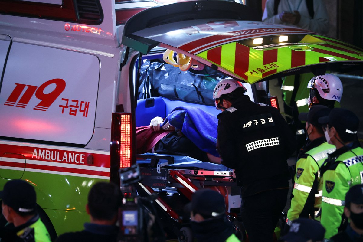 Halloween stampede in South Korea: 151 dead