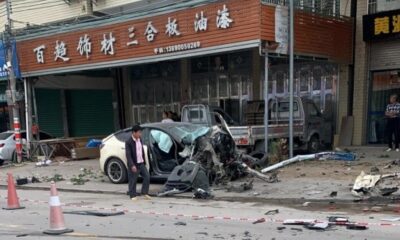 VIDEO: Tesla involved in fatal accident in China