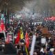 Employees in France went on strike due to workload