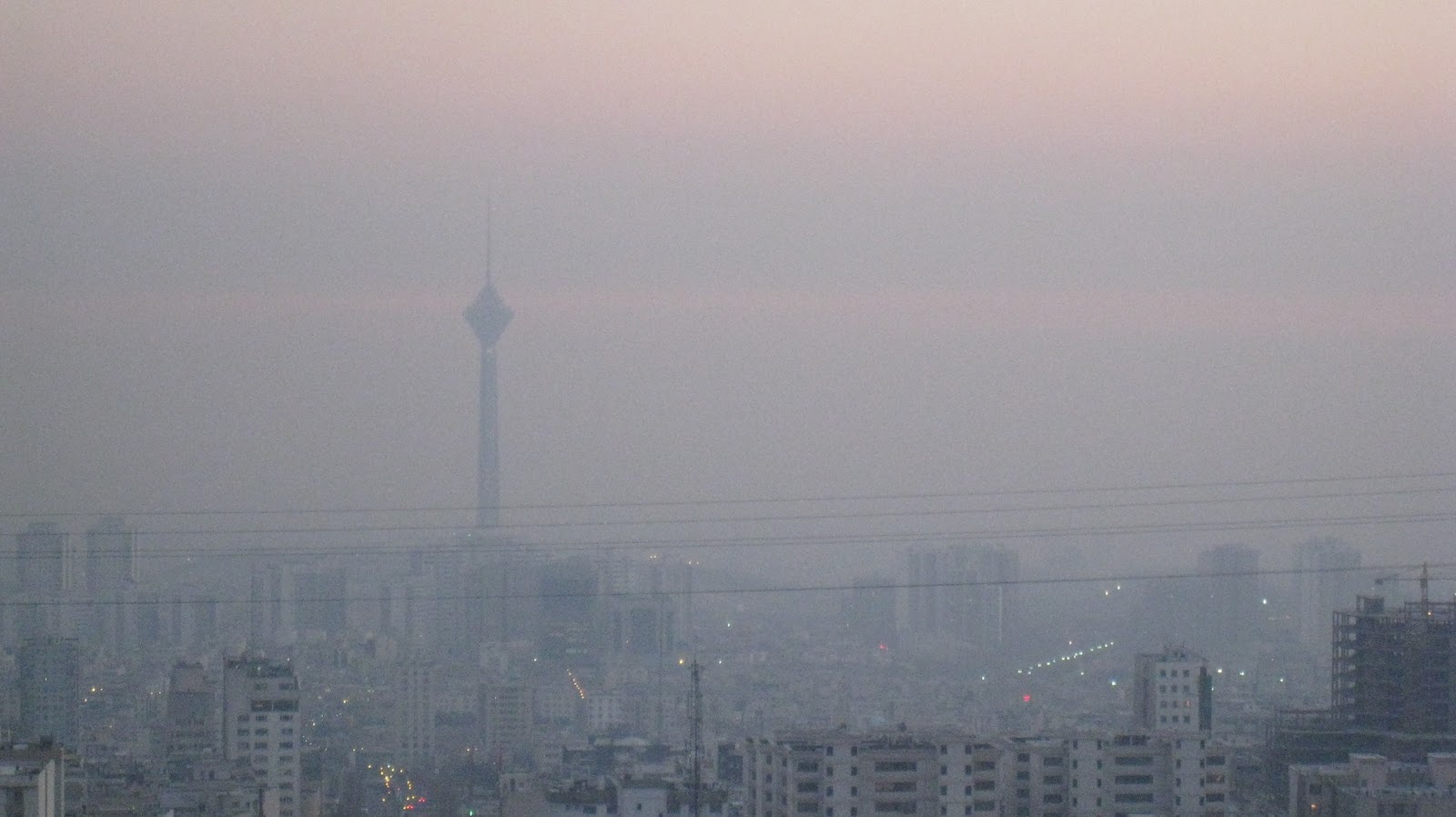 Air pollution causes about 21,000 deaths per year in Iran.