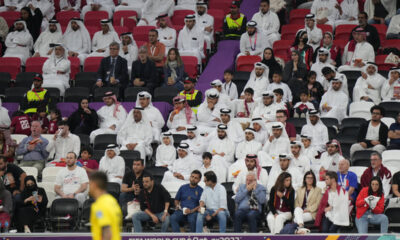 Qataris were surprised to see Japanese fans collect garbage in the stands