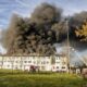 Video: Big fire in apartment in Amsterdam