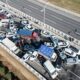 200 cars collided on Chinese highway