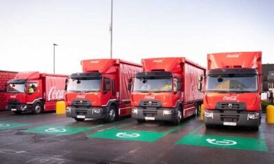 Coca Cola will now make local deliveries in Belgium with 30 electric Renault Trucks