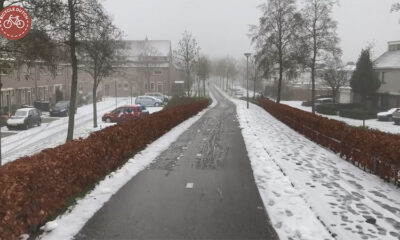 Frost and ice warning on roads in the Netherlands