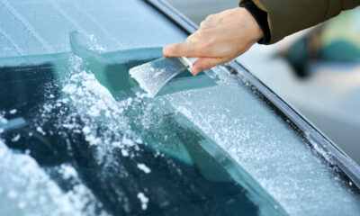 High fines are imposed on drivers who do not properly defrost the windows