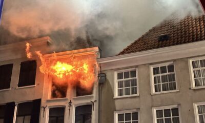 Massive fires destroyed buildings in Nijmegen and Eindhoven