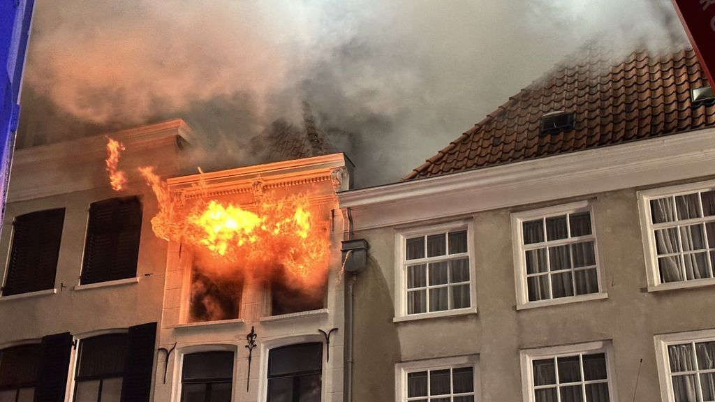 Massive fires destroyed buildings in Nijmegen and Eindhoven