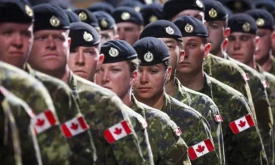 Military personnel alert in Canada Immigrants will also be drafted into the army