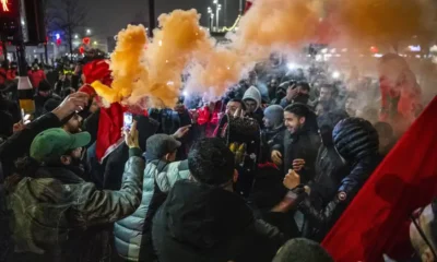 Morocco celebrates victory in Dutch cities Emergency declared in many regions