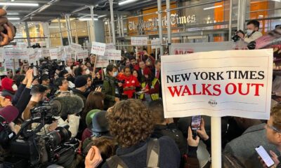 New York Times employees go on strike