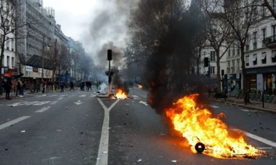Protests in France spread to another country 3