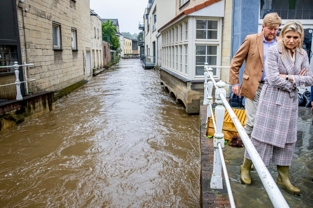 Residents of the Netherlands were warned to be vigilant against flooding at all times