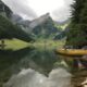 Seealpsee Lake in Switzerland impresses