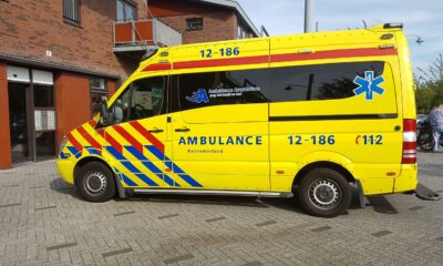 Stolen ambulance crashed into many vehicles in Utrecht perpetrator arrested