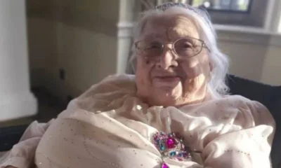 British woman turns 100 reveals secret to long life Avoid talking to weird men