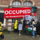 Climate activists occupy a building at the University of Amsterdam over connections to Shell