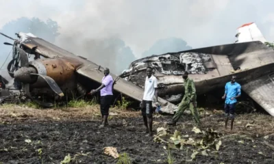 Crashed one minute after takeoff in Sudan