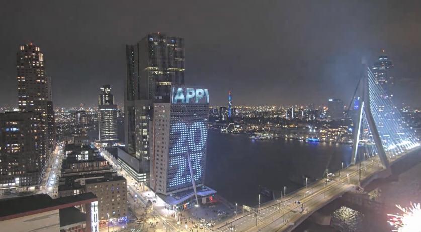 Criminal investigation into racist expressions projected on the bridge in the Netherlands