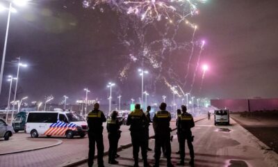 Dutch Police had a busy New Years Eve but no major disturbance