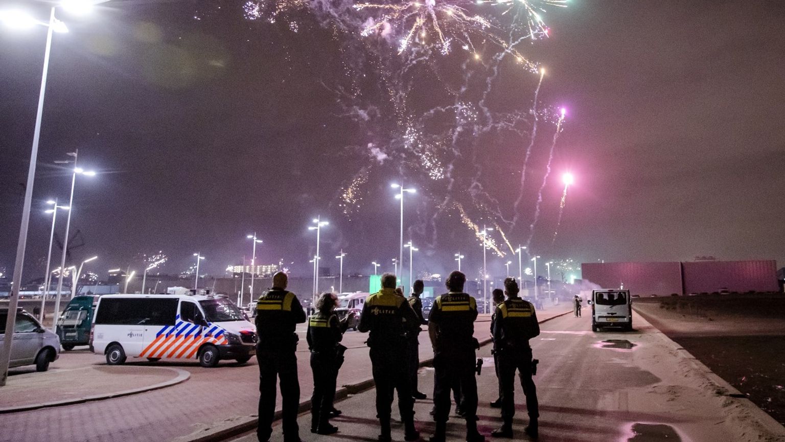 Dutch Police had a busy New Years Eve but no major disturbance