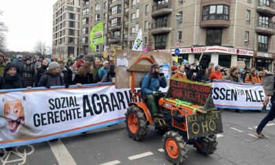 Farmers take to the streets in Germany