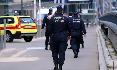 Knife attack on subway in Belgium