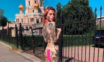 Lawsuit filed against Russian phenomenon Polina Murgina posing nude in front of the church