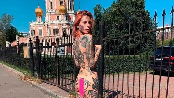 Lawsuit filed against Russian phenomenon Polina Murgina posing nude in front of the church