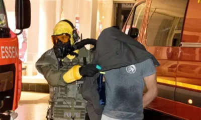 Man preparing for chemical attack in Germany caught He would kill everyone in 72 hours