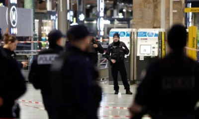 Suspect arrested after stabbing six people at Paris train station