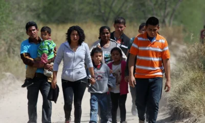 The influx of irregular migrants from the Canadian border to the USA increased by 743