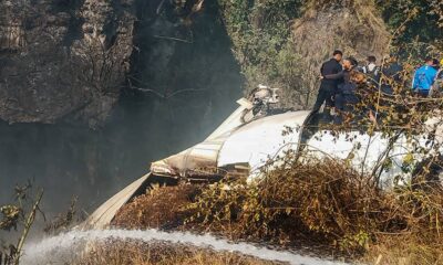 VIDEO Live streamed Nepal plane crash