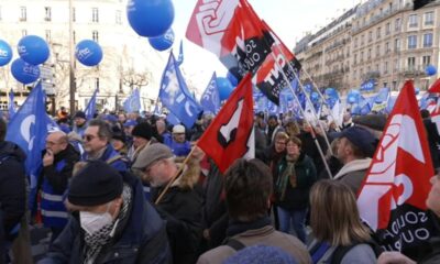 3rd mass strike against pension reform begins in France