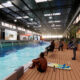 A first in Europe Indoor wave pool opened in the Netherlands