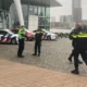 A skyscraper in Rotterdam was evacuated after a bomb threat