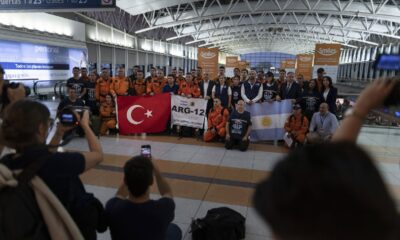 Argentina sends search and rescue team to Turkey