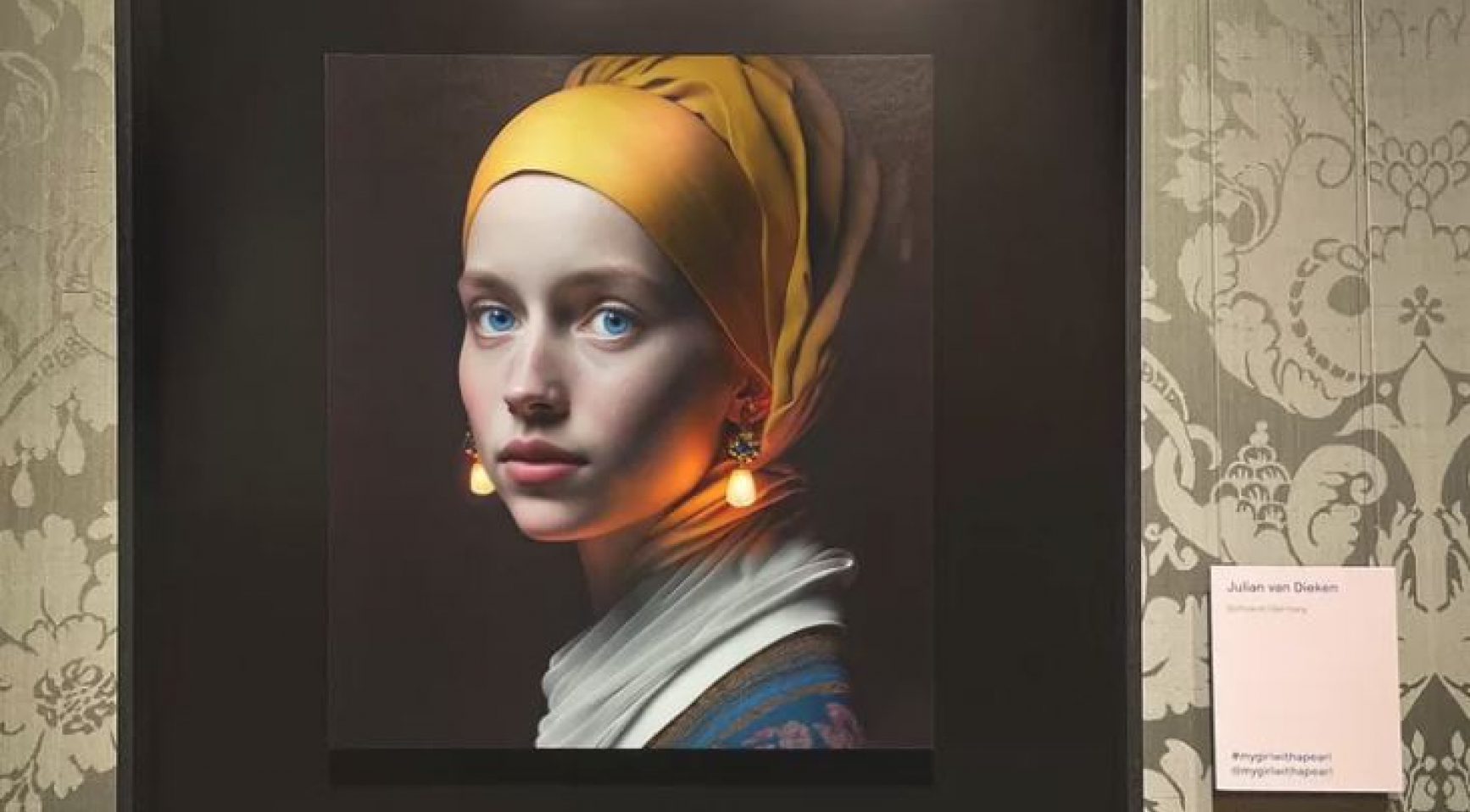 Artwork produced by artificial intelligence in the Netherlands