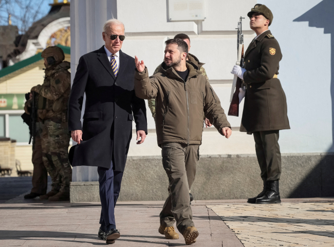 Bidens message from Zelensky The results of the talks will affect the battlefield