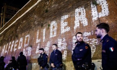 Clashes broke out at demonstration for anarchist prisoner in Italy