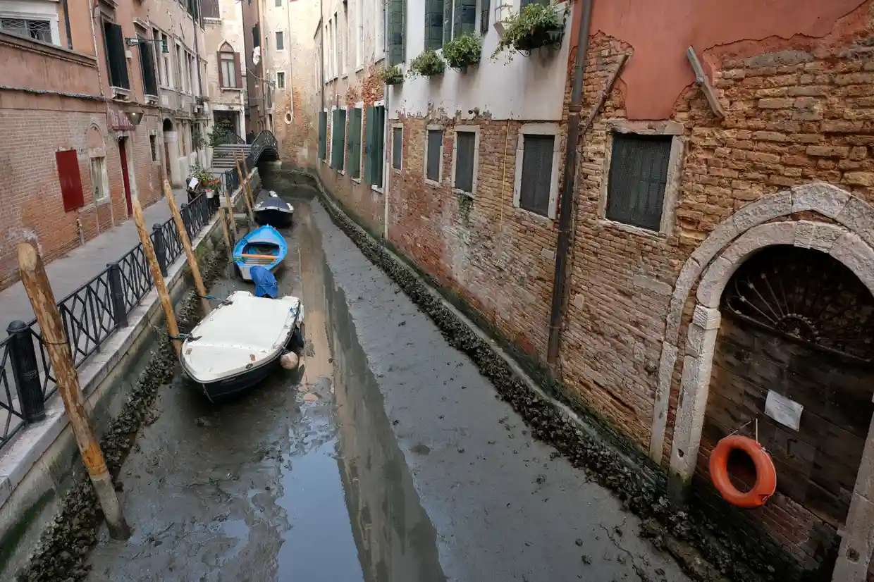 Drought alert in Venice 2