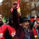 Energy sector workers on strike in France restricted electricity production 1 1